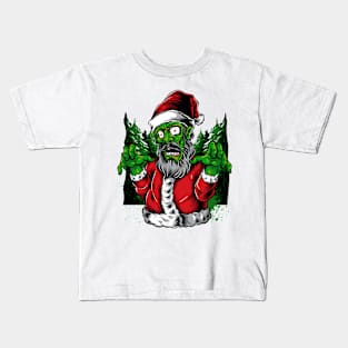 Santa Zombie Scary Kids T-Shirt